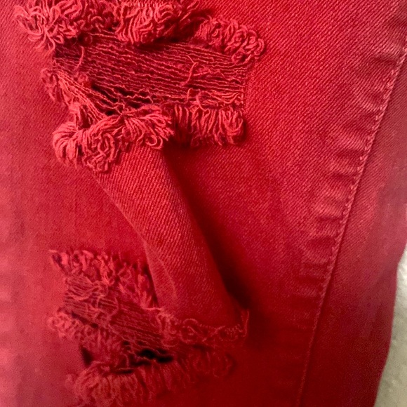 COPY - Soho New York & Company Jeans Legging Size 6 Ripped/Distressed Size 6 - Picture 7 of 8